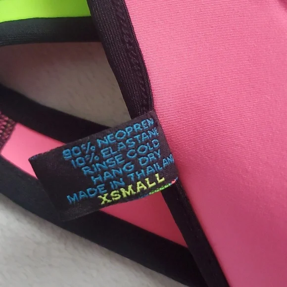 INDAH , REVERSIBLE NEOPRENE ONE-PIECE BIKINI SIZE XS / S - Picture 10 of 10